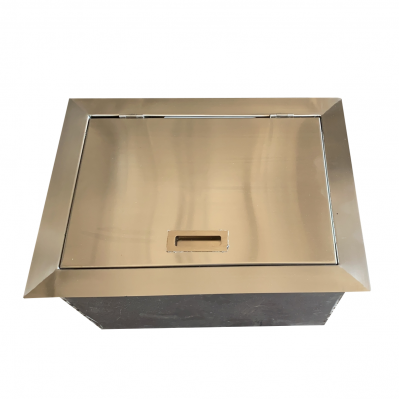 Hielera Acero Inoxidable Para Empotrar 50x40